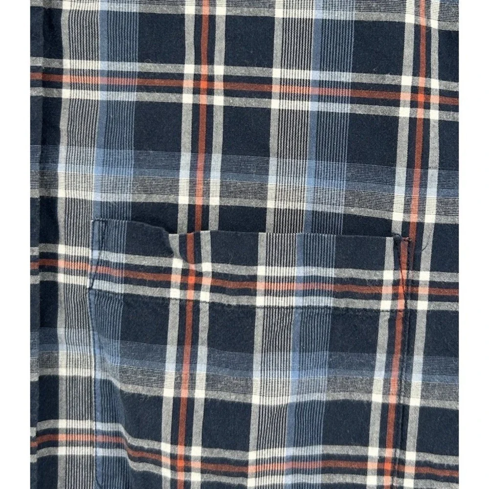 Abercrombie & Fitch Muscle Long Sleeve Button Down‎ Blue Men's Size XL